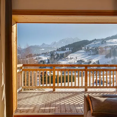 公寓 In With Mont Blanc Views *